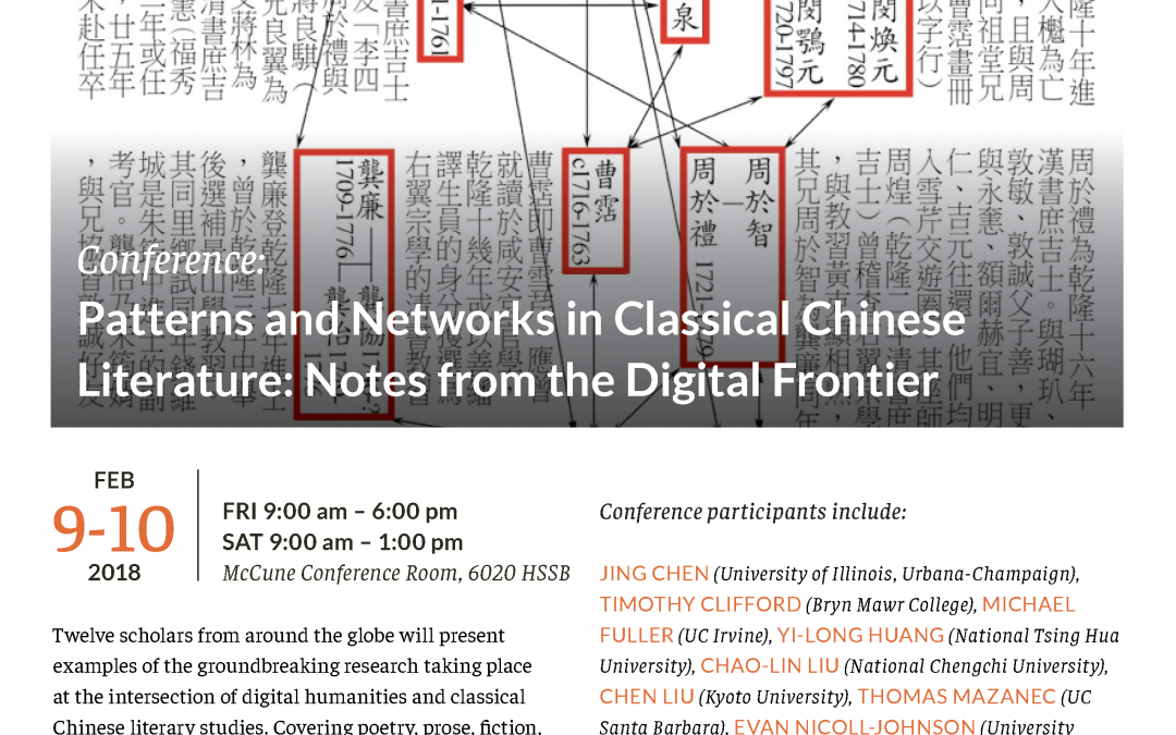 Patterns and Networks in Classical Chinese Literature: Notes from the Digital Frontier