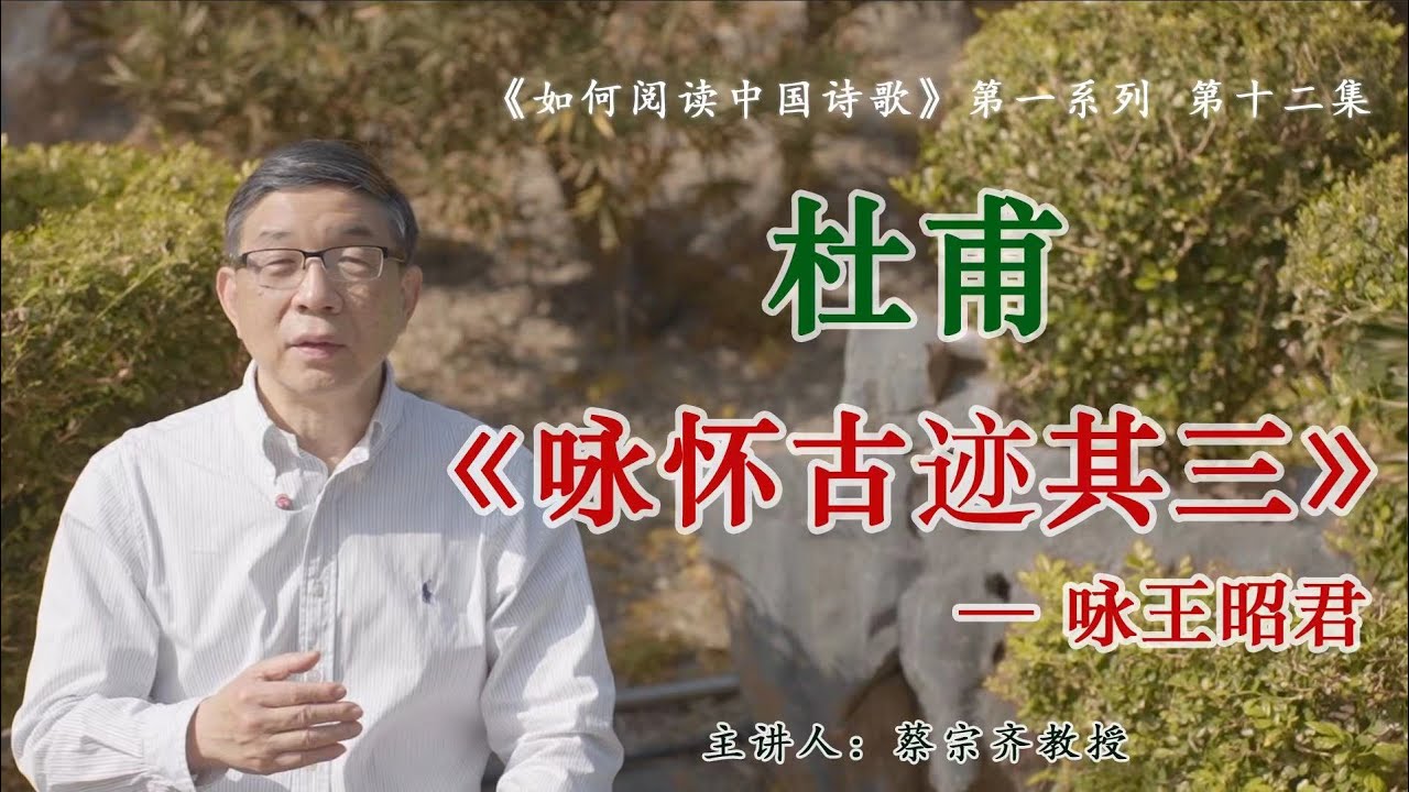 【唐诗之意境 第14集】杜甫七律《咏怀古迹其三》：咏王昭君诗第一？